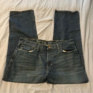 Roebuck & Co. Relaxed Fit Jeans Men's Size 38x30* Blue‎ Straight Dark Wash Denim